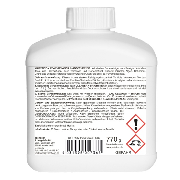 Teak Cleaner + Brightner 770 g