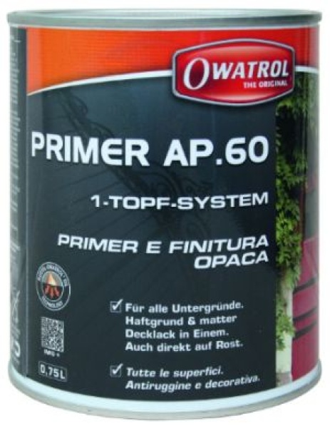 Owatrol AP 60 Primer - Optimaler Lackunterbau rotbraun 0,750 Liter