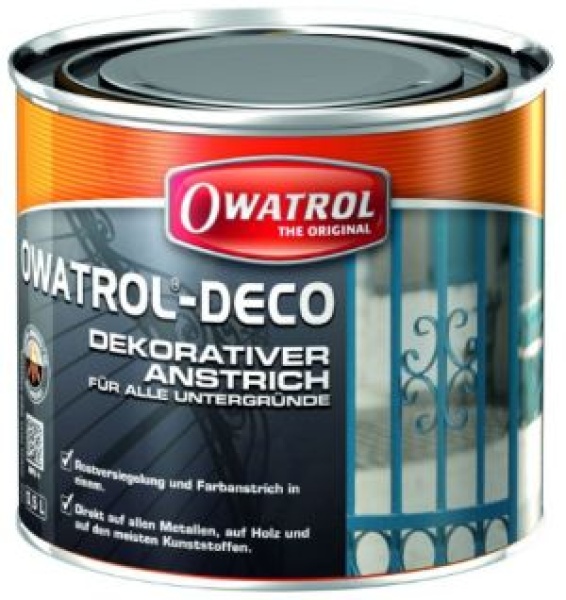 Owatrol Deco - dekorativer Anstrich grau 0,750 Liter
