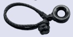 Tauwerkschäkel mit Low friction Ring, 70mm