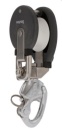 BARTON Snatch-Block Gleitlager 20 mm - 1 Rolle, Wirbel, Patentschäkel