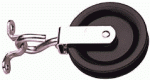 Steuerseilblöcke Gleitlager 12 mm - 1 Rolle (geschlossen)