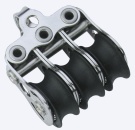 Dreifachblock mit Bügel Ø: 6mm