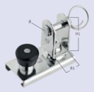 Schlitten mit U-Wirbel 20 x 3 mm, B1: 11mm