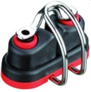 Schotklemme HT08 komplett mit Spezialführung, 3-6mm