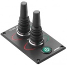 Paneel mit 2 Joystick-Schaltern