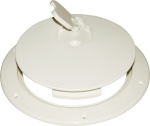 Inspektionsbodenluke RAL 9010 265 x 215 mm