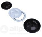 Kunststoff Ø143x104mm, schwarz
