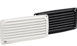 Rechteckiges Lüftungsgitter weiß 200 x 100 mm