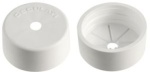Schlauchstopfen für Artikel E1610437/38, weiß