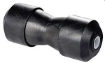 Kielrolle mit Kunststoffkern 85 mm schwarz