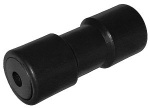Kielrolle, schwarz 200 mm Ø Bohrung 17 mm