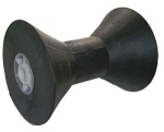 Kielrolle, Kunststoffkern, schwarz 205 mm