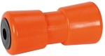Kielrolle, Stahlkern, orange 185 mm