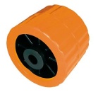 Seitenrolle, orange 75 mm Ø Bohrung 15 mm