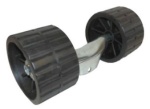 Bügel f. feste Seitenroller, schwarz 120x75mm