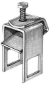 Befestigungsklammer für Rolle 30 x 60 mm