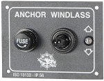 Schaltbrett für Ankerwinden 80 x 60 mm