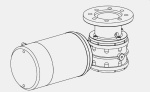 Lewmar Motor einzeln 24V