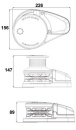 VX2+ GO Ankerwinden-Set 12 V 1000 10mm, 16,1 kg