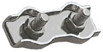 VA-Stahl Stahlklemme, doppelt 5 mm