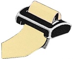 SeaSure Nylonschnarre, schwarz 40 mm