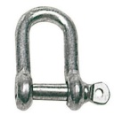 Schäkel aus verzinktem Stahl 8 mm