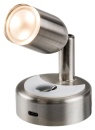 LED Strahler Aluminium mit Edelstahl-Satin-Finish
