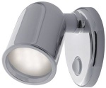 Batsystem Tube Leuchte aus verchromtem ABS 12 LEDs
