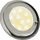 LED-Einbauleuchte Nova II verchromt mit Schalter