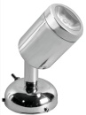 LED-Strahler Edelstahl, poliert