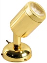 LED-Strahler Messing, poliert