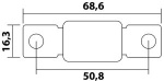 Standardisierte Hochleistungssicherung Mega 125 A