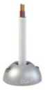 SCANSTRUT vertikale Stopfbuchse Kabel Ø 2-6mm Kunststoff, grau (satiniert)