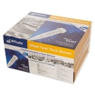 Integrierte Dusche WHALE Twist Mk2, Schwarz, 190/150