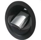 Saturn Kaltwasserdusche, senkrecht. Socket, schwarz