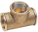 T-Stück Messing 1/4"
