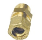 Druckanschluss Kupferleitung gerade A 10 mm x 3/8"