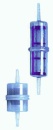 Filter aus transparentem Kunststoff 50 l/min Benzin und Diesel