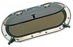 SCM Bullauge, oval AISI316 410 x 210 mm