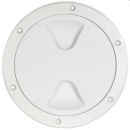 Schraubenverschluß 125 mm weiß