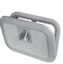 Bündige grau 380 x 280 mm