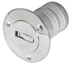 Einfüllstutzen Messing verchromt Neutral 38 mm