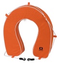 Weicher Hufeisen-Rettungsring PVC Ø55cm, orange