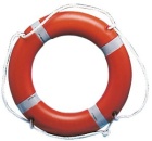 Rettungsring Superkompact mit MED Zulassung Ø 40x64cm 2,5kg