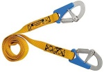 Sorgleine Euro Lightline 2 m + 2 Karabinerhaken Schnell