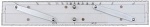 Micron Navigationslineal für Parallelverschiebung  30 cm