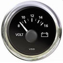 Voltmeter, weiß 8/16 V