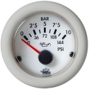 Guardian Öldruckanzeige 0-5 bar weiß 12 V