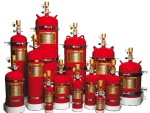 Estintore automatico/manuale gas 17 kg Low Profile